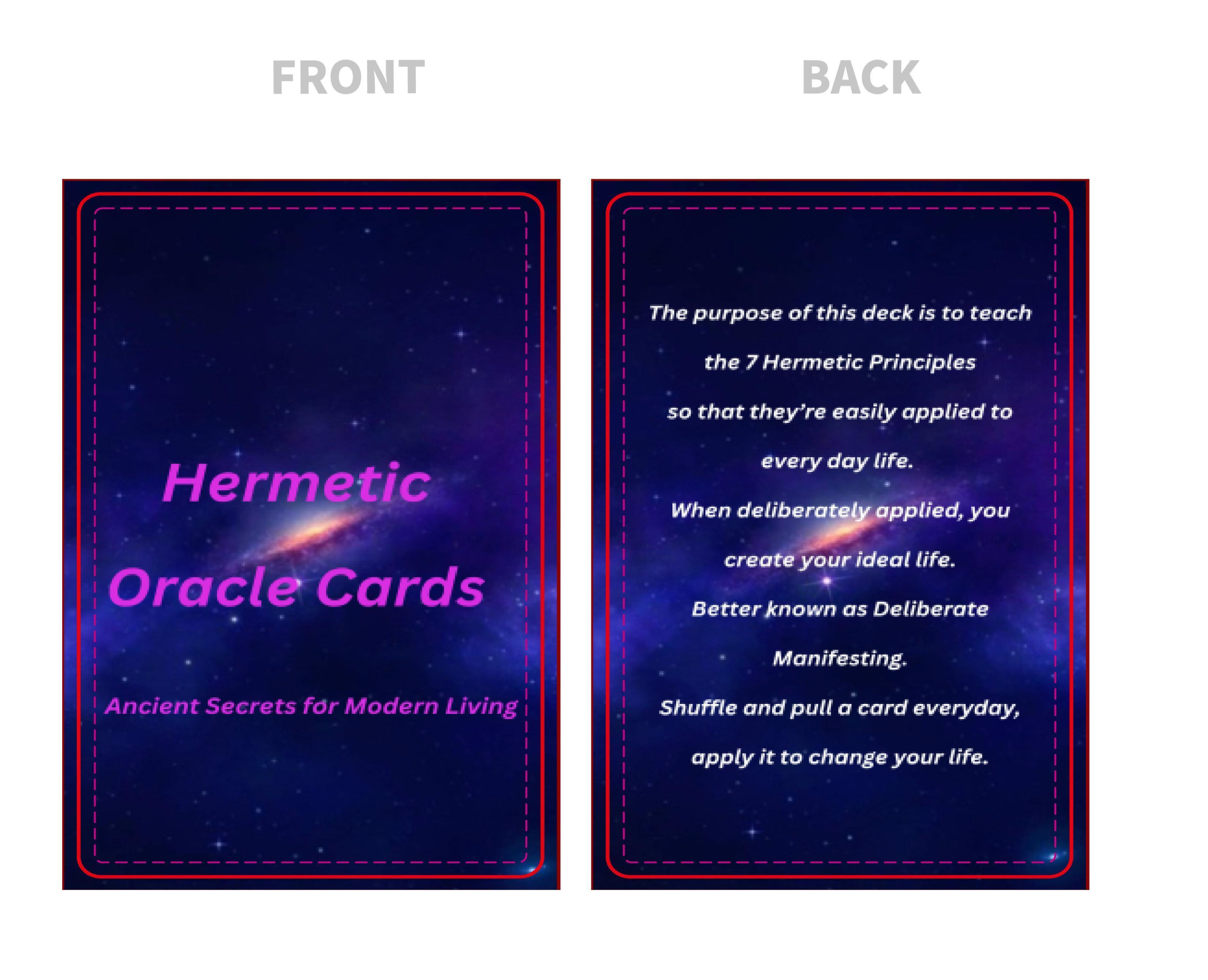 Hermetic Oracle Cards